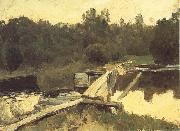 Levitan, Isaak At the Shallow china oil painting reproduction